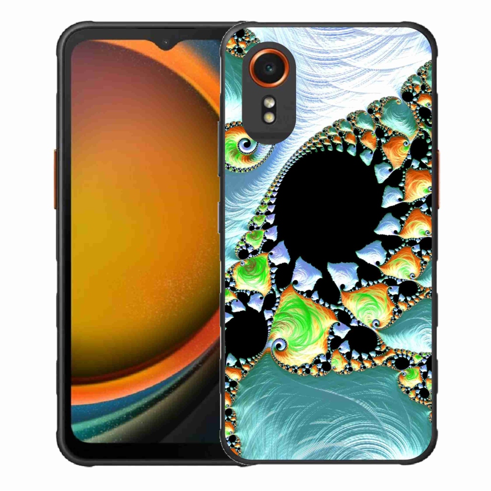 Gelový kryt mmCase na Samsung Galaxy Xcover 7 - abstraktní motiv 21