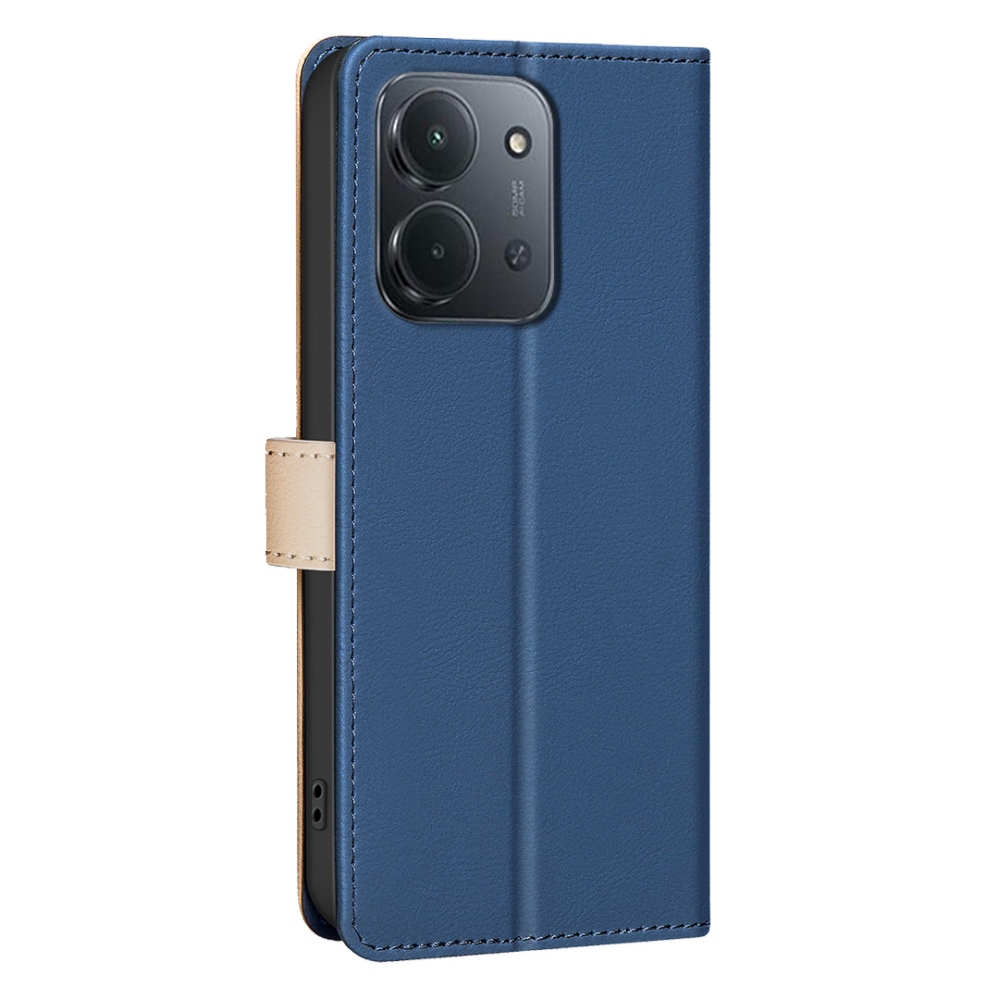 BNF DUO knížkové pouzdro na Xiaomi Redmi 15C 4G/5G (173mm) - modré