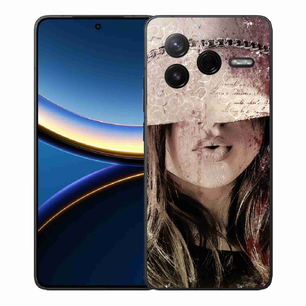 Gelový kryt mmCase na Xiaomi Poco F7 Pro - dívka