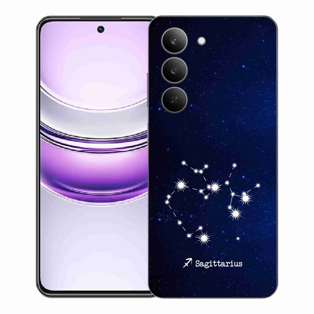 Gelový kryt mmCase na Realme 14x 5G - souhvězdí Střelce