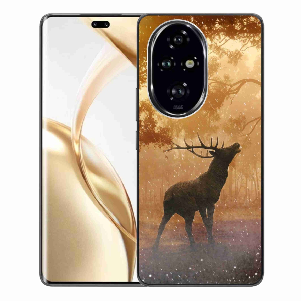 Gelový kryt mmCase na Honor 200 Pro 5G - jelen v říji