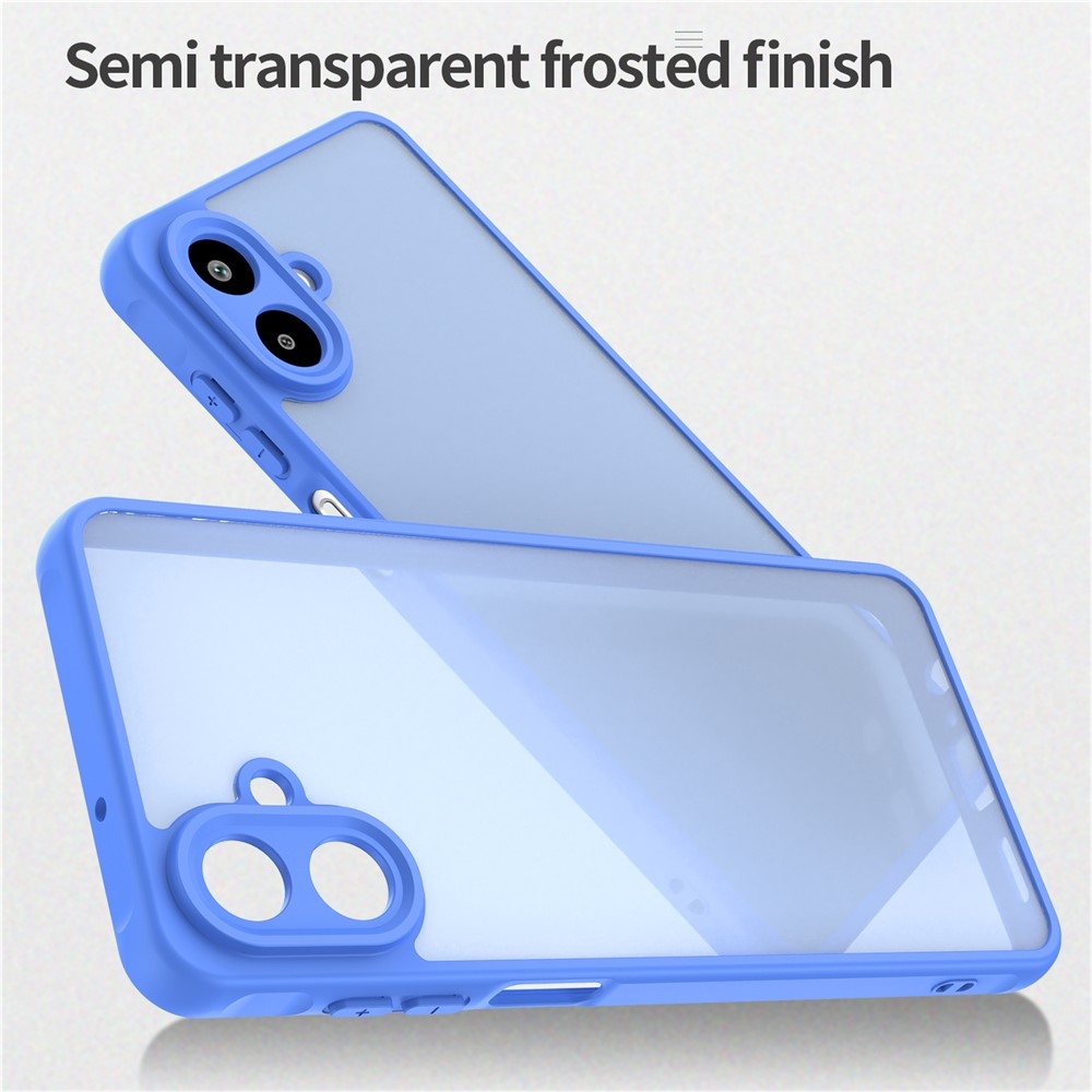 Proof gelový obal s pevnými zády na Samsung Galaxy A07 4G - světlemodrý