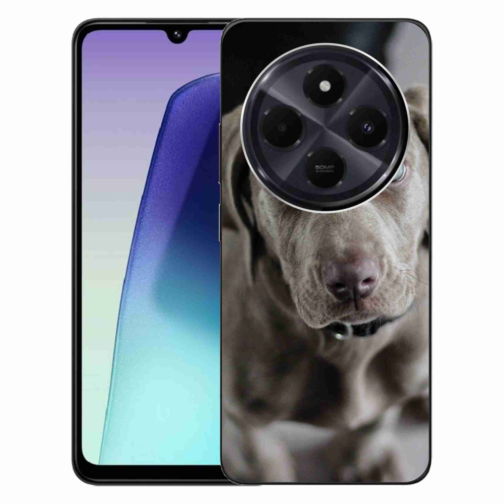 Gelový obal mmCase na Xiaomi Redmi 14C/Poco C75 - výmarský ohař