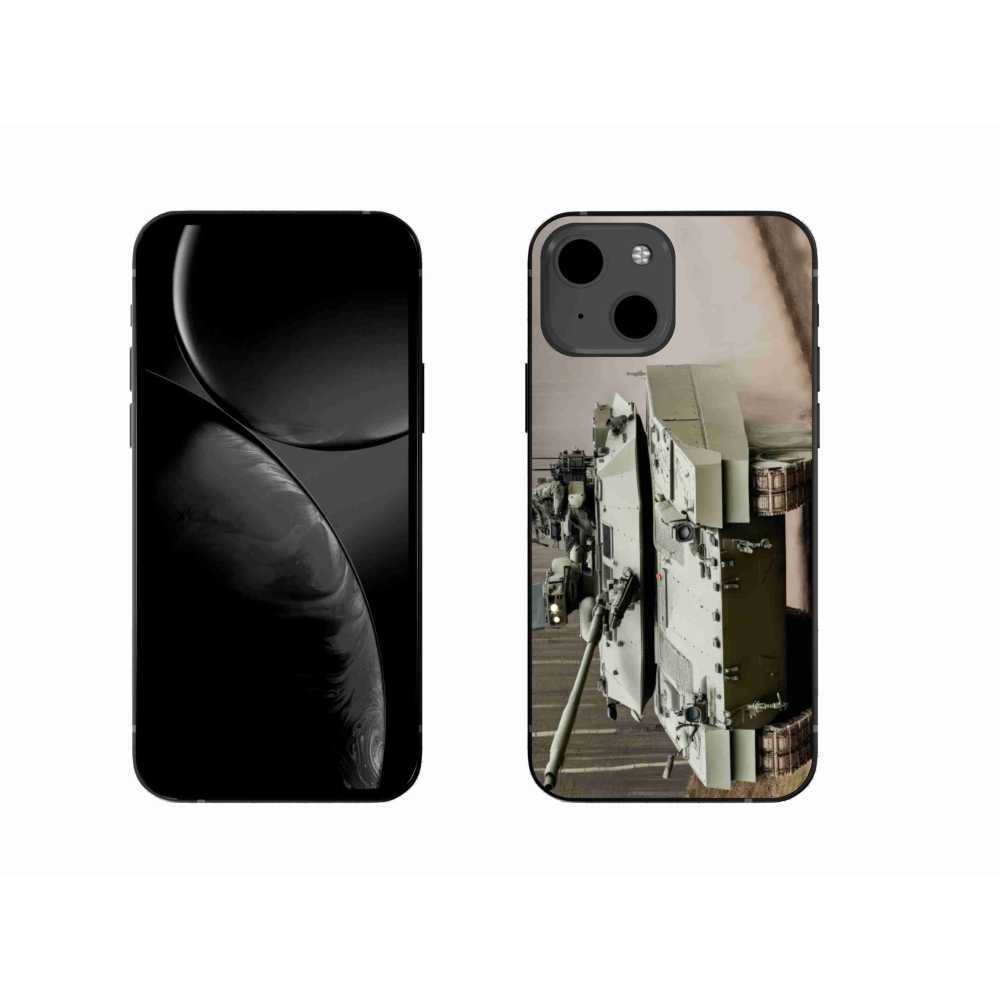 Gelový kryt mmCase na iPhone 13 6.1 - tank 2