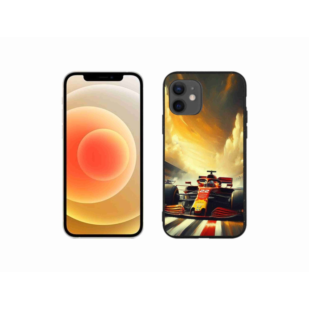 Gelový kryt mmCase na iPhone 12 mini - formule 2