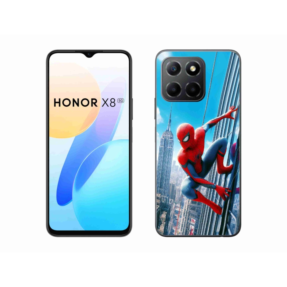 Gelový kryt mmCase na Honor X8 5G/Honor 70 Lite 5G - spiderman