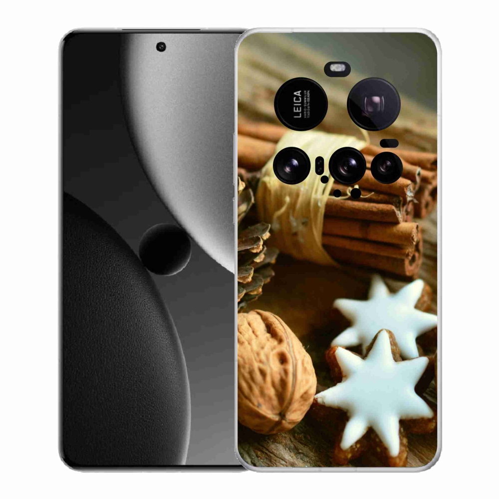 Gelový kryt mmCase na Xiaomi 15 Ultra - skořice a perníčky
