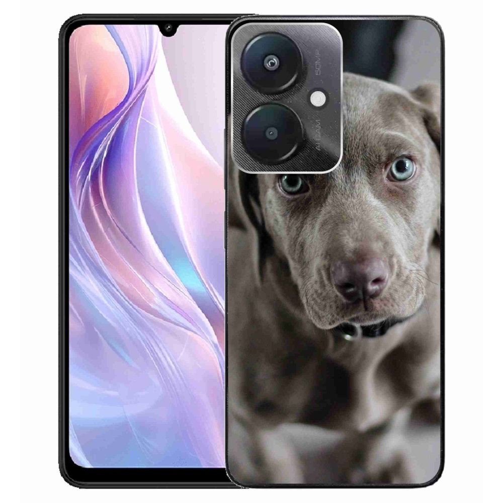 Gelový obal mmCase na Xiaomi Redmi 13C 5G - výmarský ohař