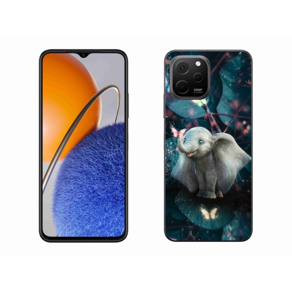 Gelový kryt mmCase na Huawei Nova Y61 - roztomilý slon