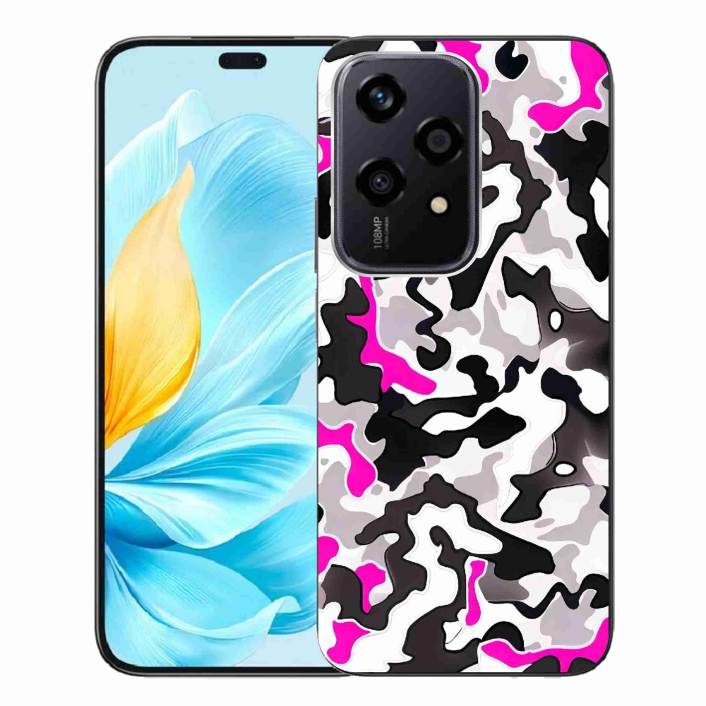 Gelový kryt mmCase na Honor 200 Lite 5G - maskáčový vzor 5