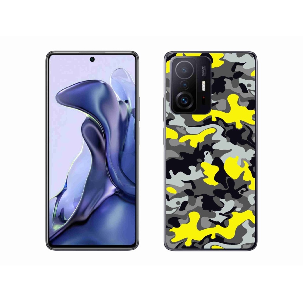 Gelový kryt mmCase na Xiaomi 11T Pro - maskáčový vzor 6