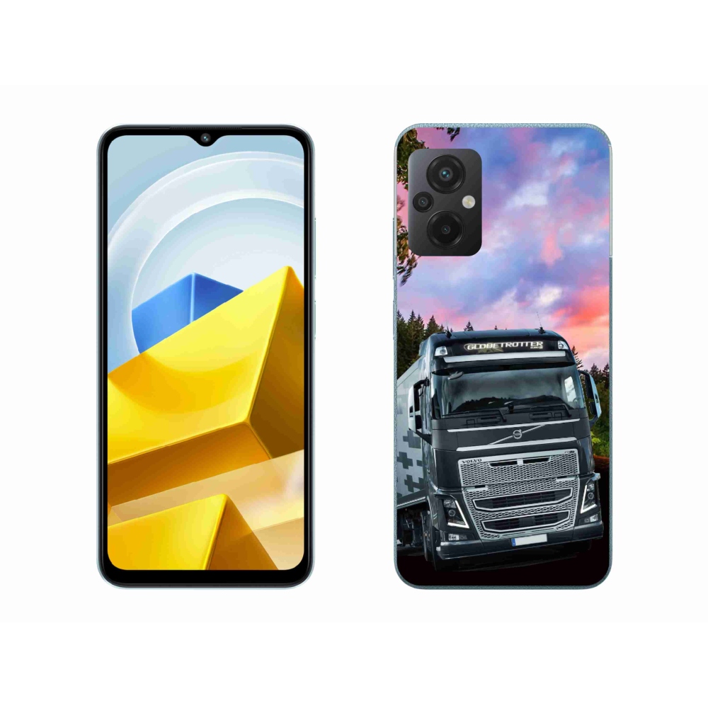 Gelový kryt mmCase na Xiaomi Poco M5 4G - kamion 2