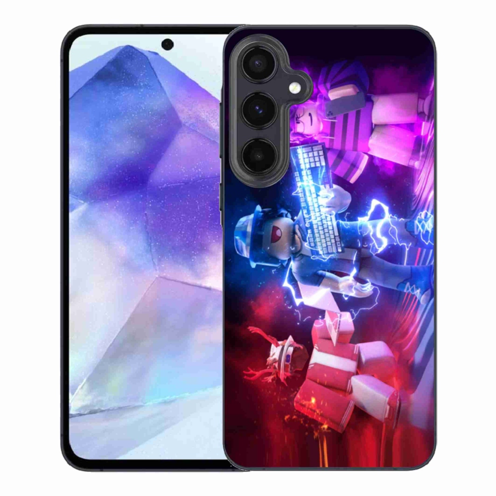 Gelový kryt mmCase na Samsung Galaxy A55 5G - roblox