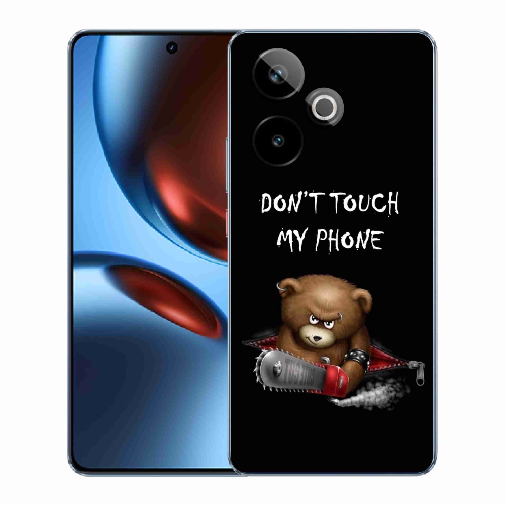 Gelový kryt mmCase na Realme GT 7 5G/GT 7T 5G - nesahej na telefon