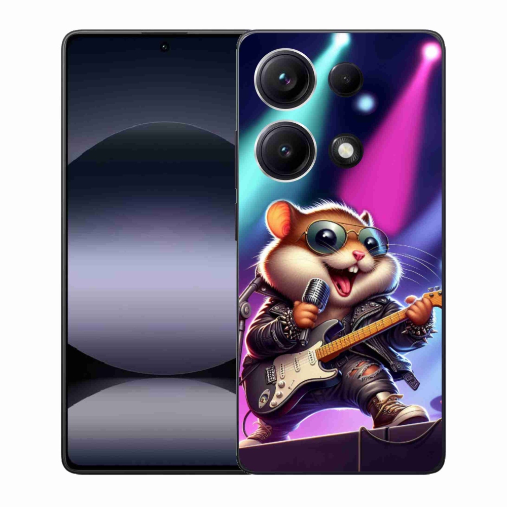 Gelový kryt mmCase na Xiaomi Redmi Note 14S - křeček rocker