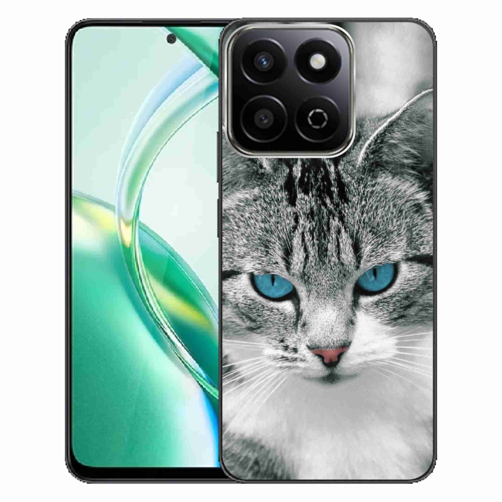Gelový kryt mmCase na Honor 200 Smart 5G - kočičí pohled 1