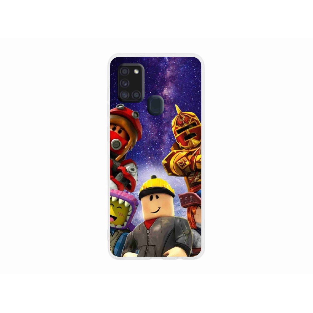 Gelový kryt mmCase na Samsung Galaxy A21s - roblox 3