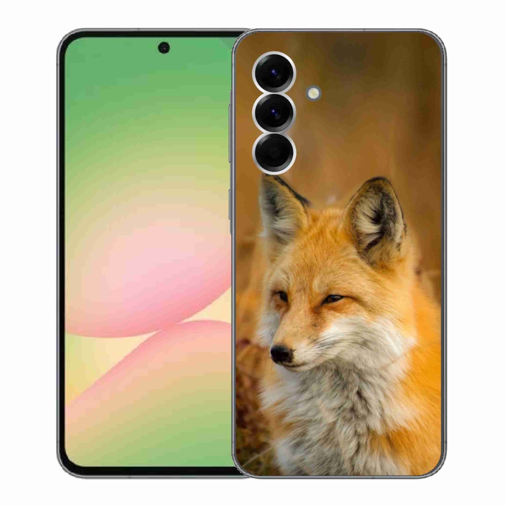 Gelový kryt mmCase na Samsung Galaxy A56 5G - liška