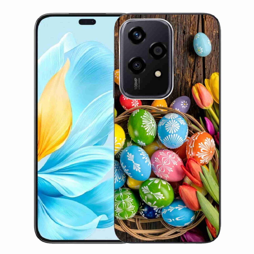 Gelový kryt mmCase na Honor 200 Lite 5G - velikonoční vajíčka