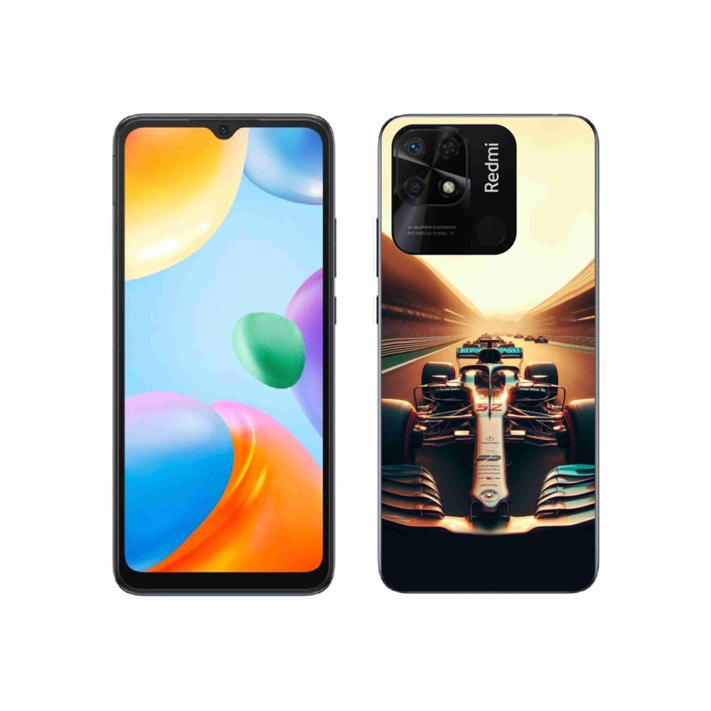 Gelový kryt mmCase na Xiaomi Redmi 10C - formule 1