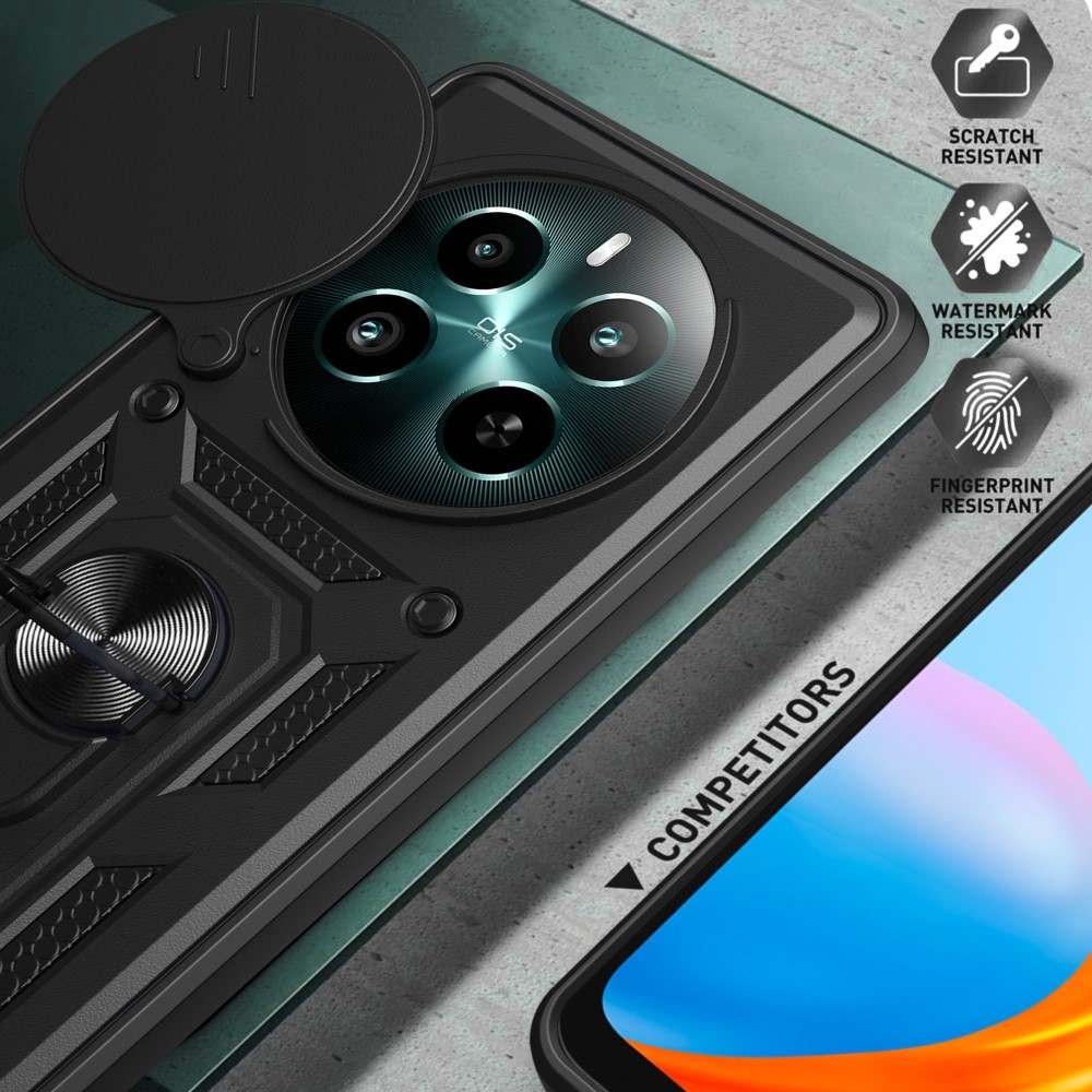Slide odolný kryt na Realme 12+ 5G - černý