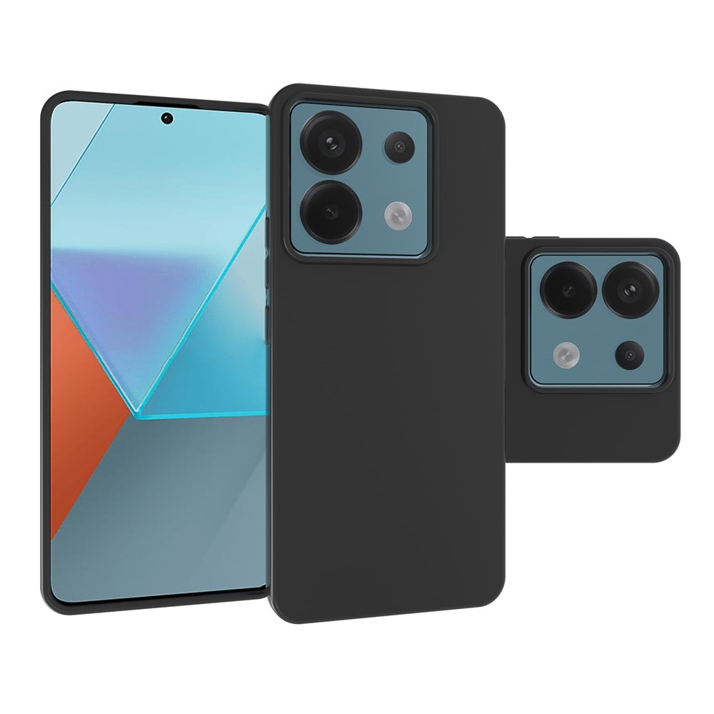 Černý gelový obal na Xiaomi Redmi Note 13 Pro 5G/Poco X6 5G
