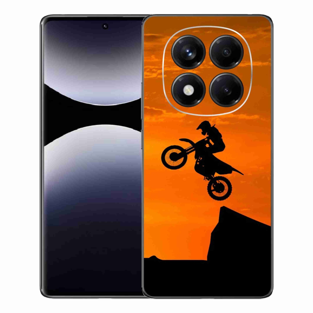 Gelový kryt mmCase na Xiaomi Redmi Note 14 Pro - motocross