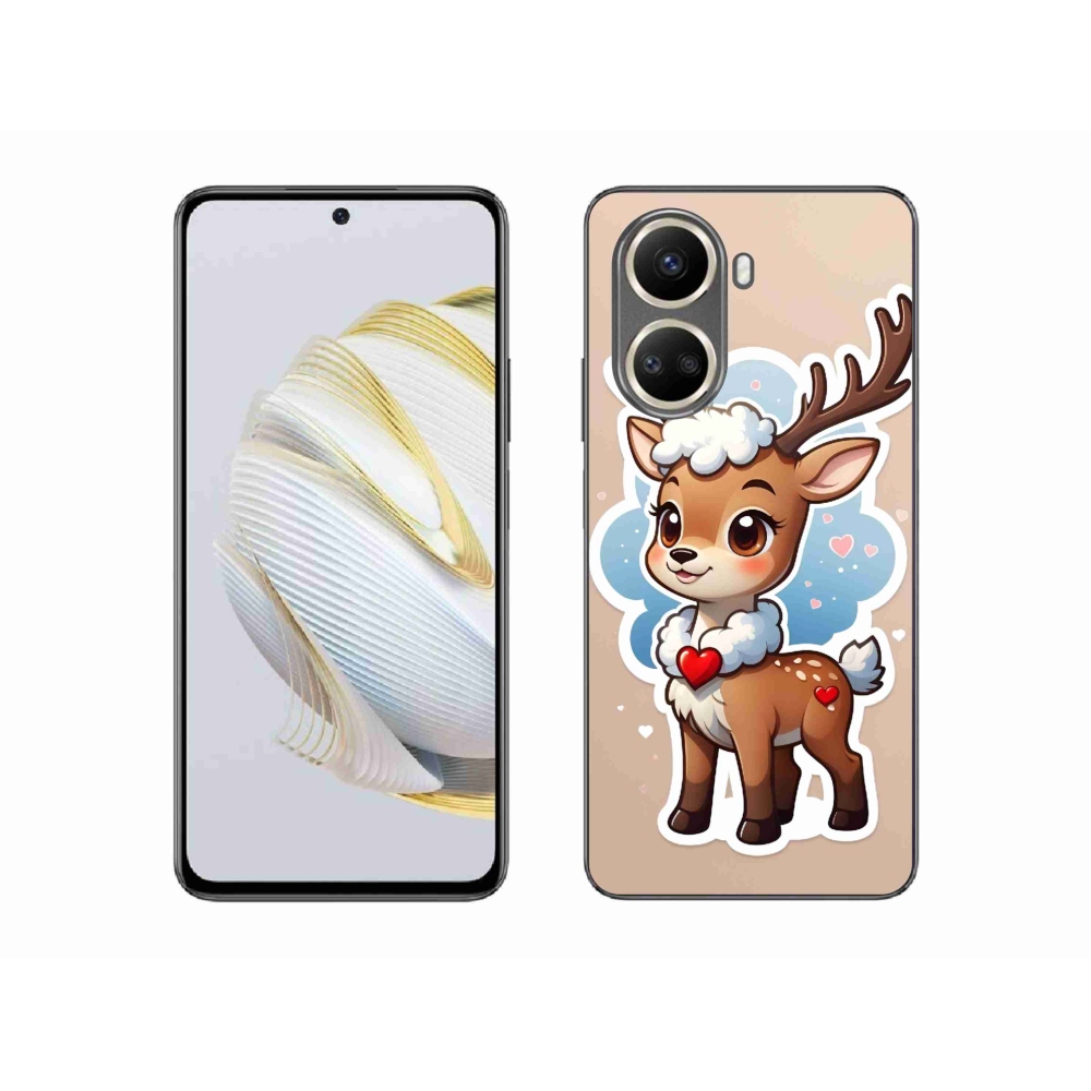Gelový kryt mmCase na Huawei Nova 10 SE - kreslený sob