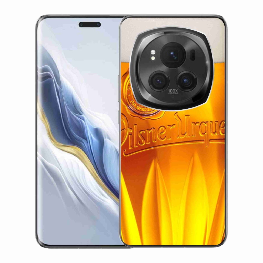 Gelový kryt mmCase na Honor Magic 6 Pro 5G - pivo
