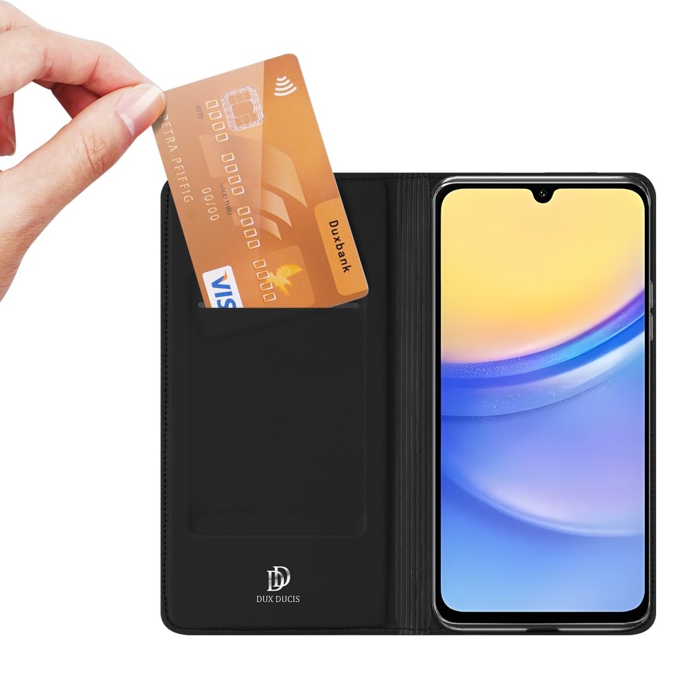 DUX knížkové pouzdro na Samsung Galaxy A16 4G/5G - černé