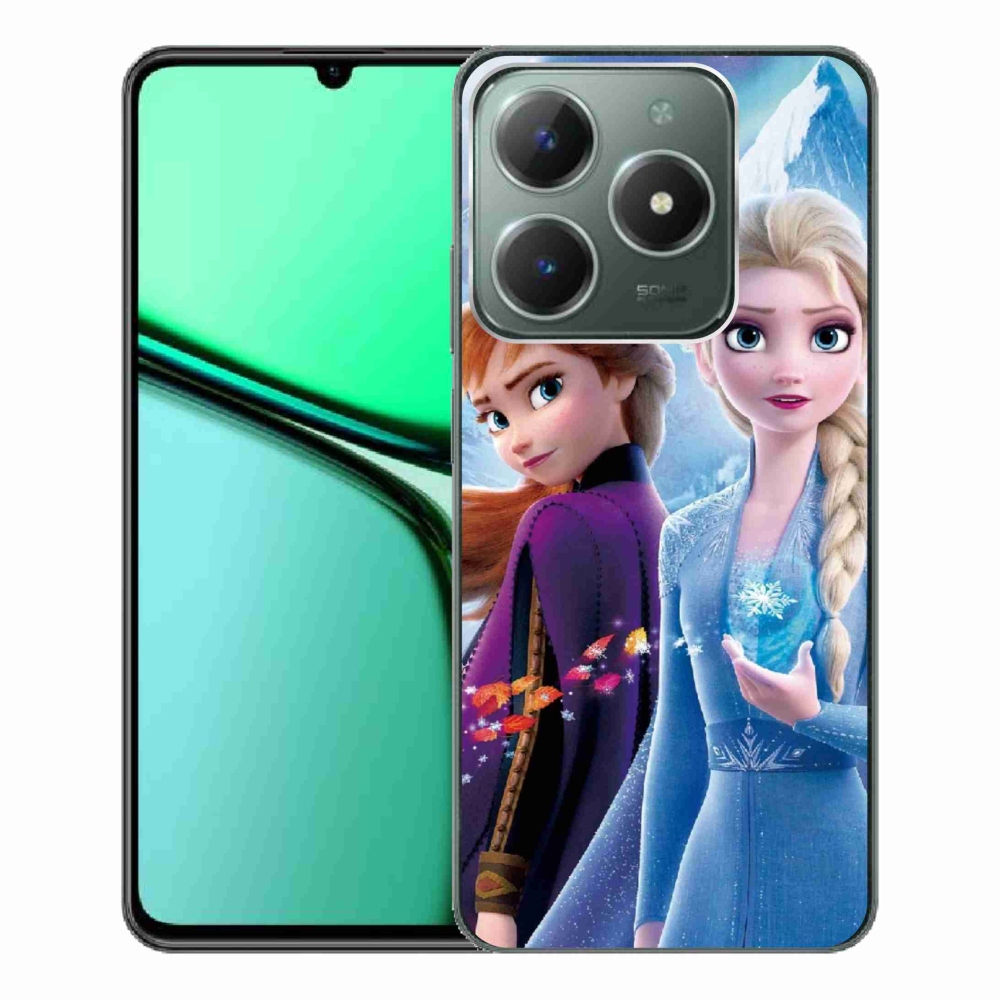 Gelový kryt mmCase na Realme C61 - ledové království 3