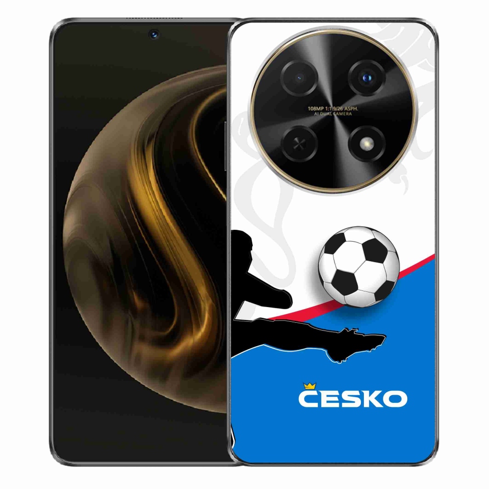 Gelový kryt mmCase na Huawei Nova 12i - fotbal Česko 3