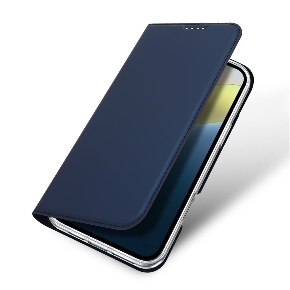 DUX knížkové pouzdro na iPhone 16 - tmavěmodré