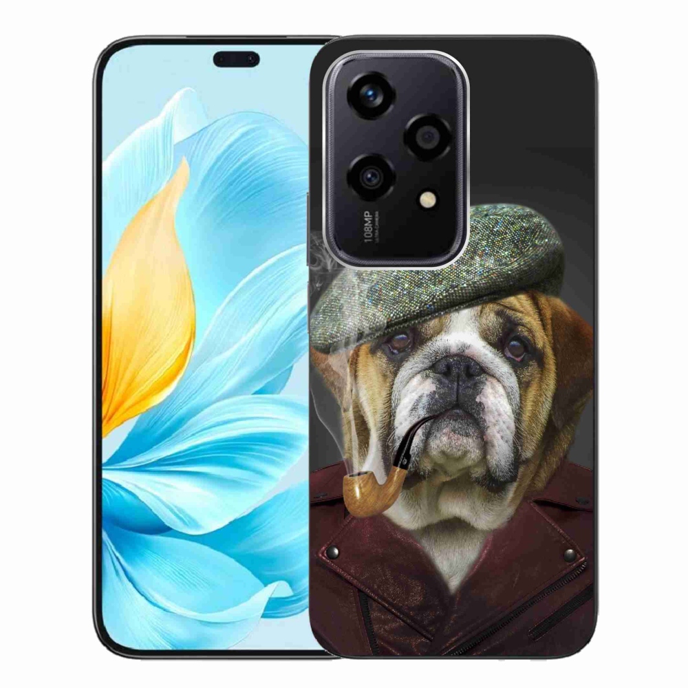 Gelový kryt mmCase na Honor 200 Lite 5G - pes s fajfkou