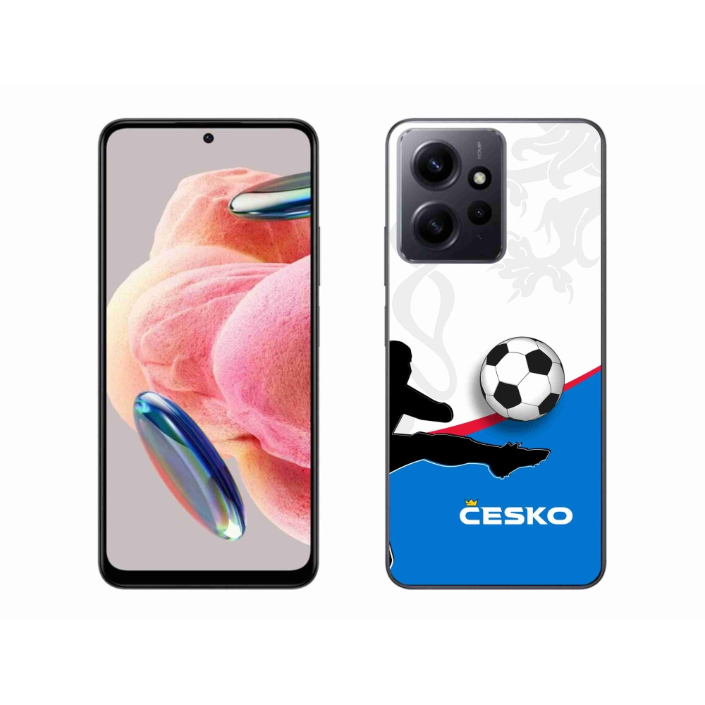 Gelový kryt mmCase na Xiaomi Redmi Note 12 4G - fotbal Česko 3