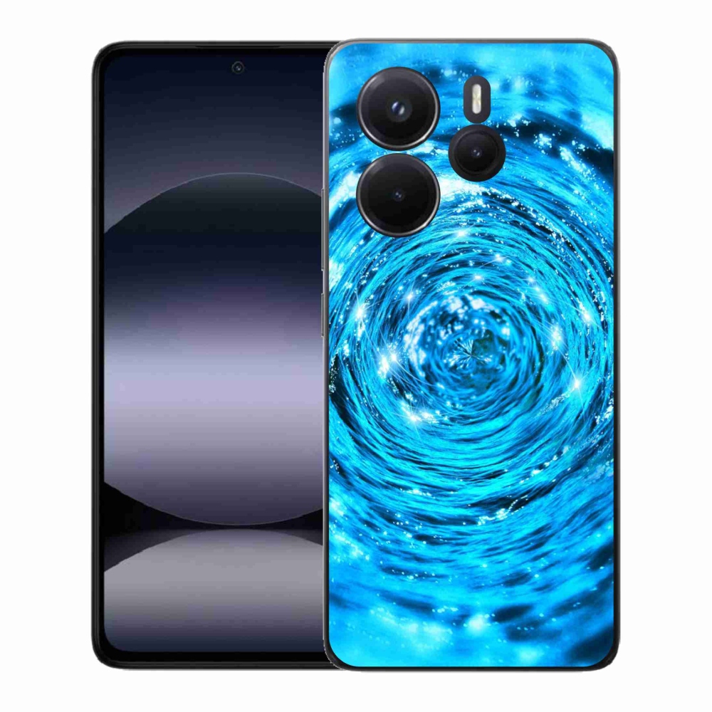 Gelový kryt mmCase na Xiaomi Redmi Note 14 - vodní vír