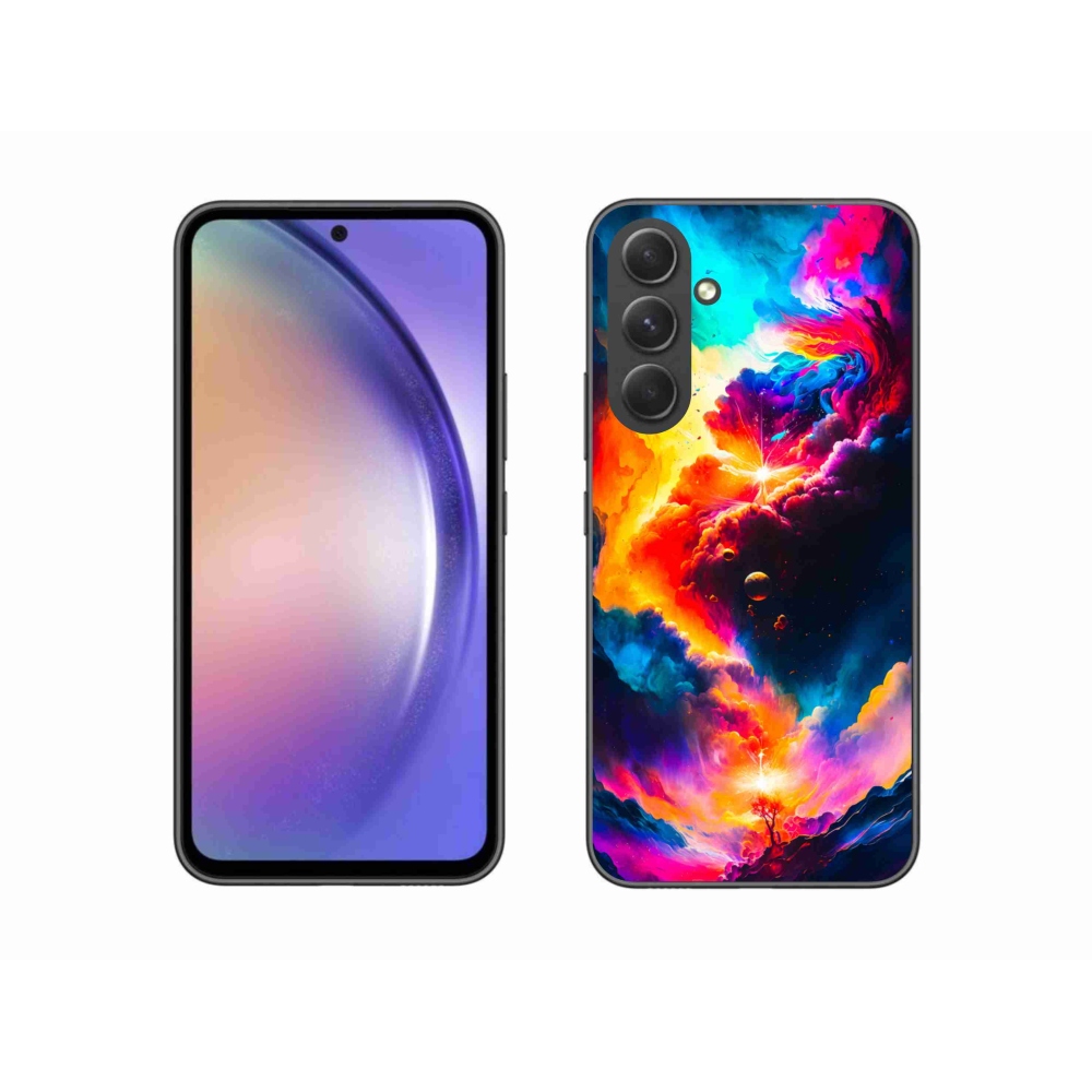 Gelový kryt mmCase na Samsung Galaxy A54 5G - abstraktní motiv