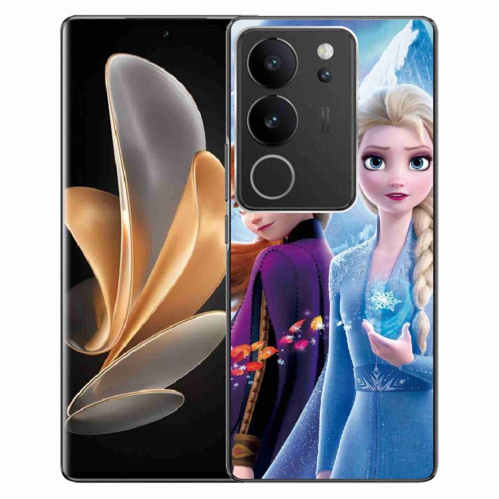 Gelový kryt mmCase na Vivo V29 5G - ledové království 3
