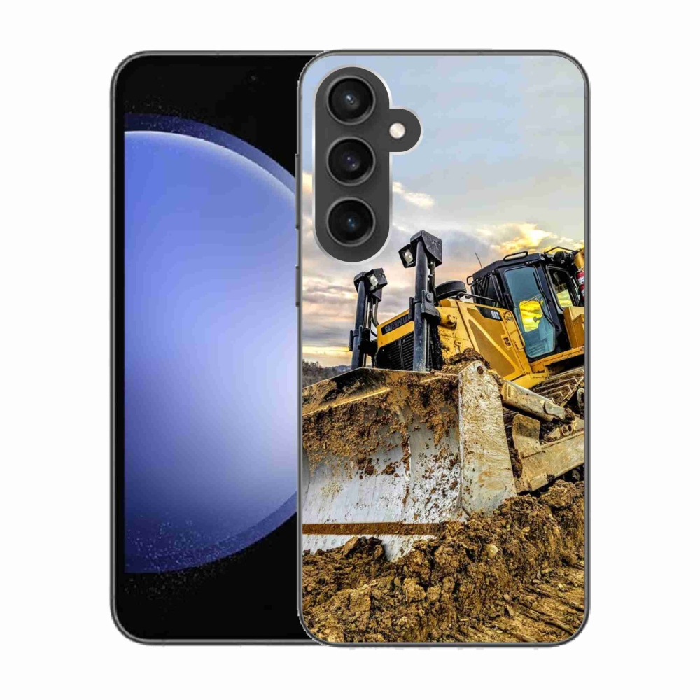 Gelový kryt mmCase na Samsung Galaxy S23 FE - bagr