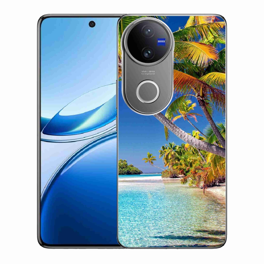Gelový kryt mmCase na Vivo V50 5G - mořská pláž