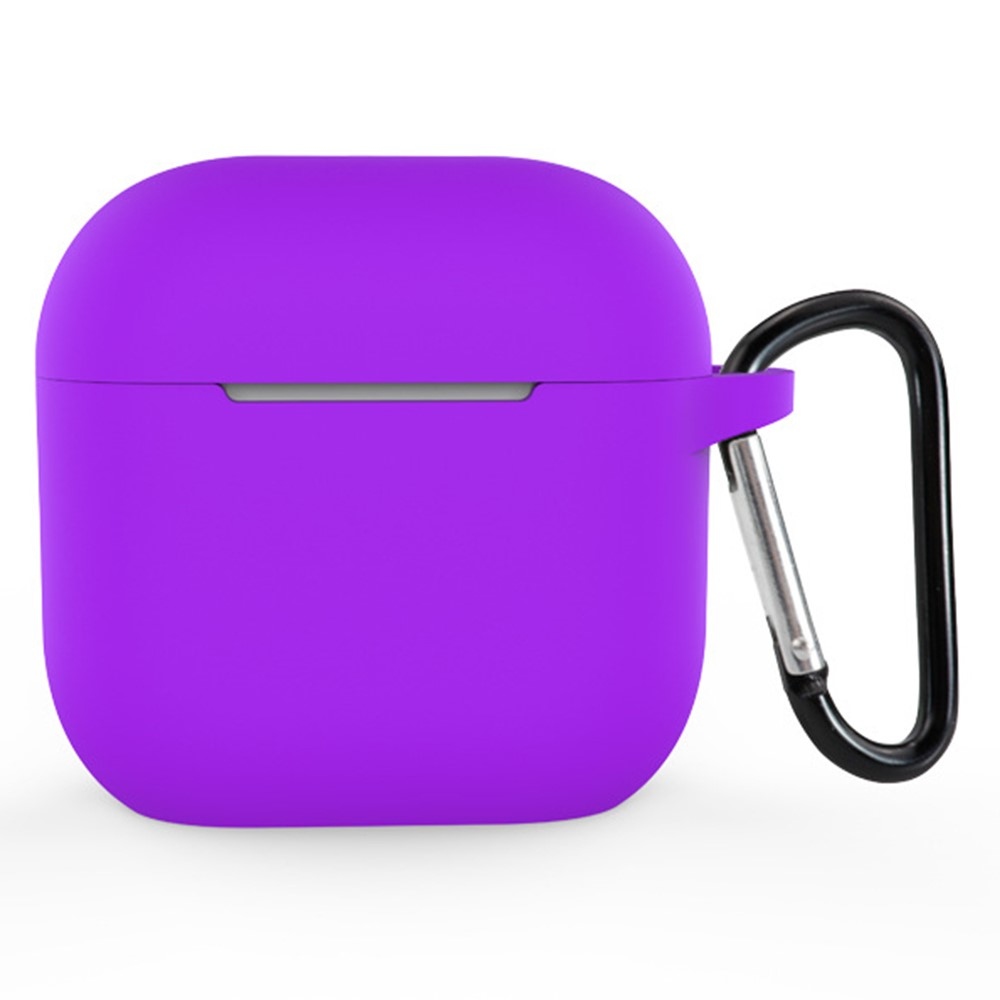 Sleeve silikonový obal na Apple AirPods 4 - tmavěfialový