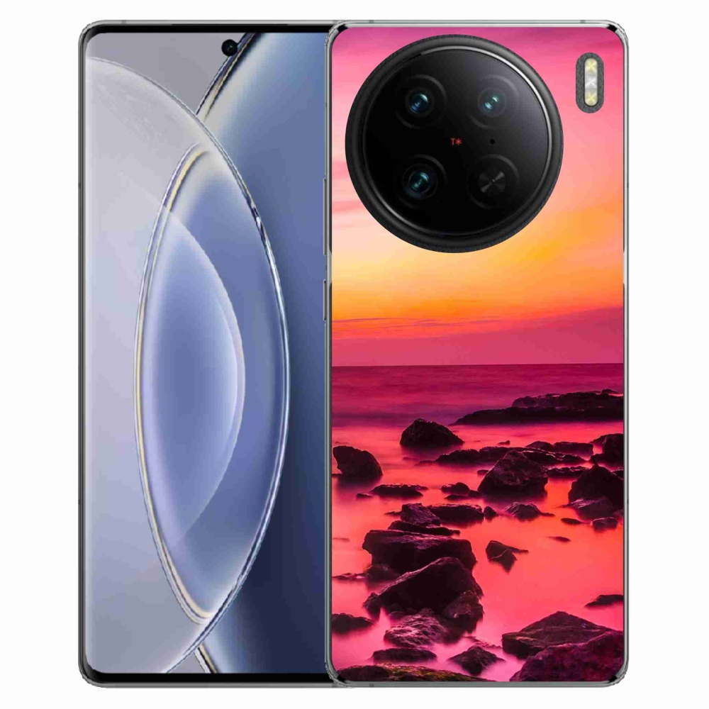Gelový kryt mmCase na Vivo X90 Pro - moře a záře