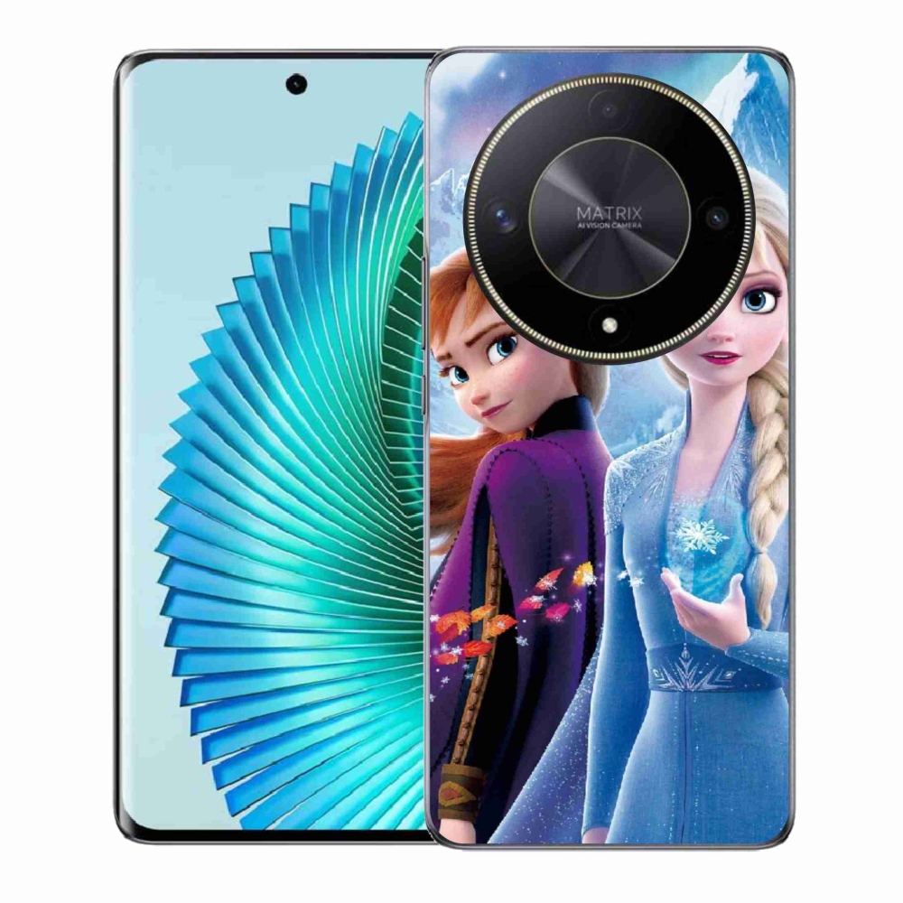 Gelový kryt mmCase na Honor Magic 6 Lite 5G - ledové království 3
