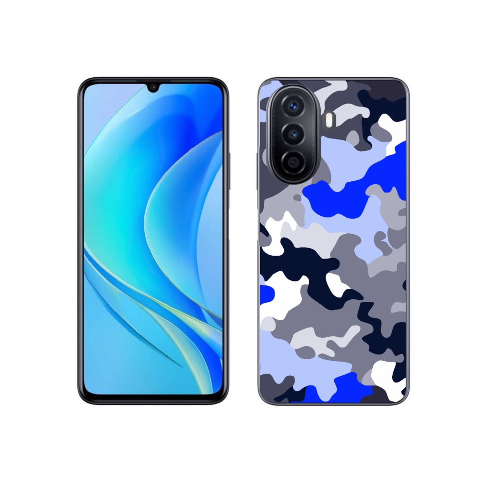 Gelový kryt mmCase na Huawei Nova Y70 - maskáčový vzor 8