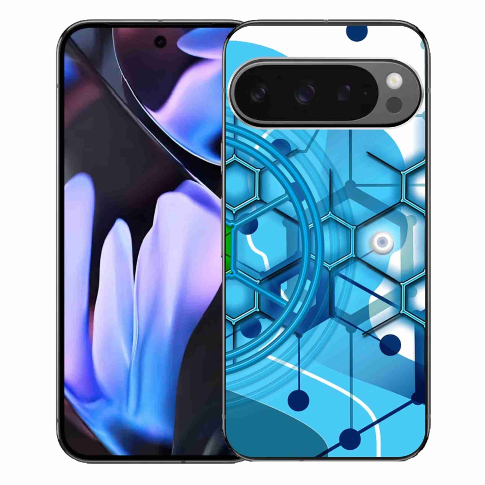 Gelový kryt mmCase na Google Pixel 9 Pro XL - abstraktní vzor 2
