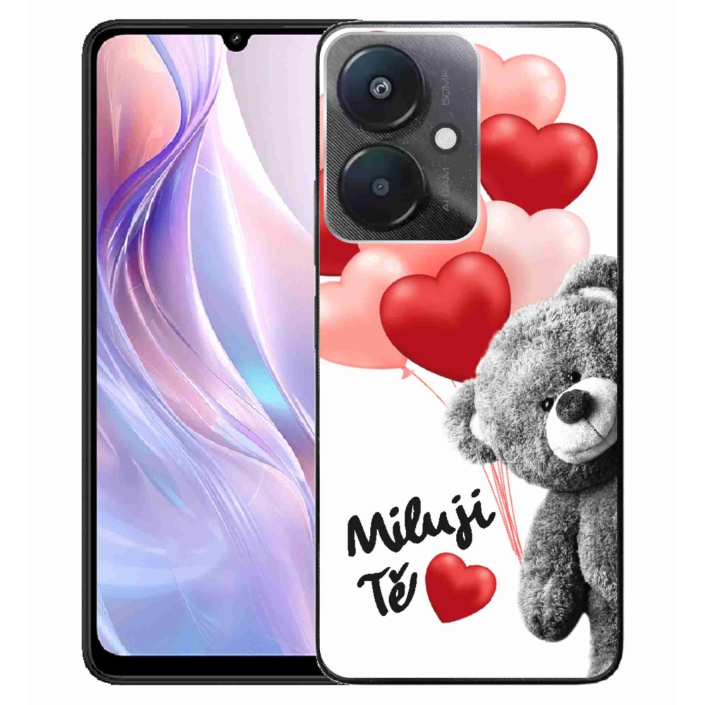 Gelový kryt mmCase na Xiaomi Redmi 13C 5G - miluji Tě