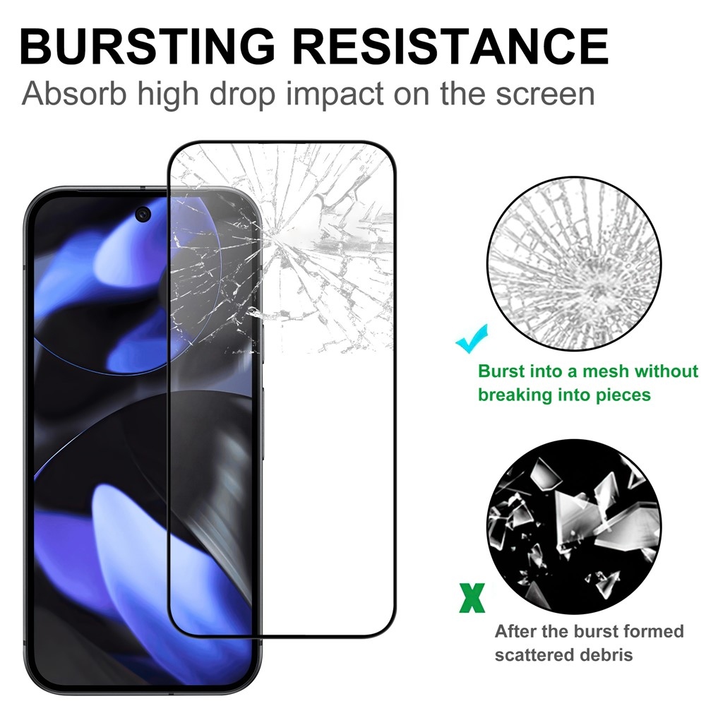 AGC celoplošné tvrzené sklo na Google Pixel 10 Pro XL