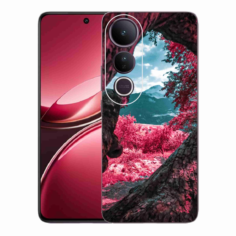 Gelový kryt mmCase na Vivo V50 Lite 4G/5G - výhled na hory