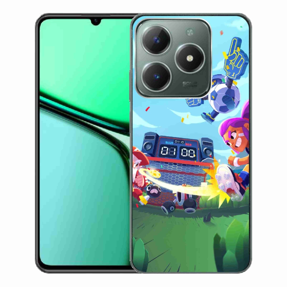 Gelový kryt mmCase na Realme C61 - brawl stars 1