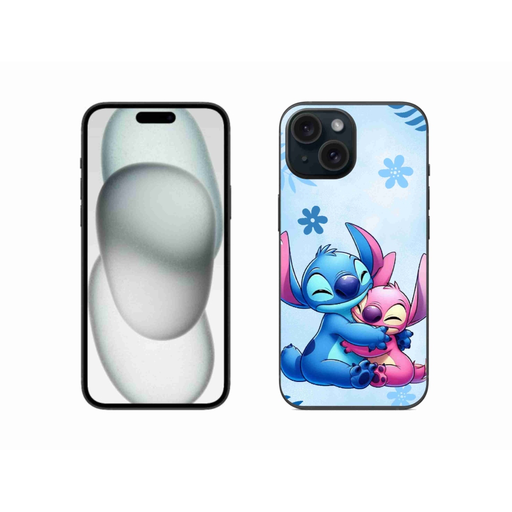 Gelový kryt mmCase na iPhone 15 - stitch 1